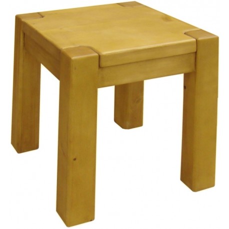 Tabouret 4 pieds pin massif - Scandinavia