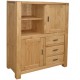 Buffet haut 2 portes 3 tiroirs 2 niches - Scandinavia