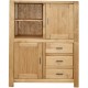 Buffet haut 2 portes 3 tiroirs 2 niches - Scandinavia