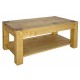 Table basse rectangulaire double plateau - Scandinavia