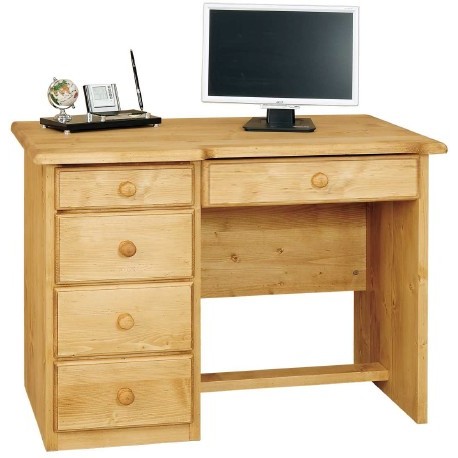 Bureau Informatique Bureau D'ordinateur en Bois Massif, Bureau D