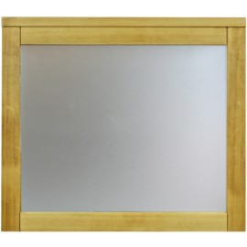 Miroir de salle de bain 80 x 70 cm épicéa massif