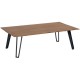 Table basse teck massif naturel - Moluca Casita