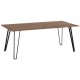 Table repas teck massif naturel - Moluca Casita