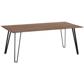 Table repas teck massif naturel - Moluca Casita