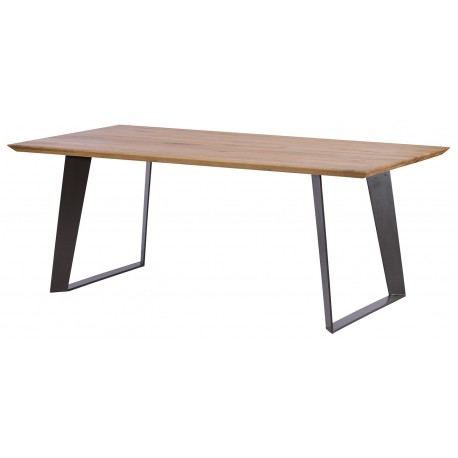 Table rectangulaire 2M20 chêne massif - Oslo