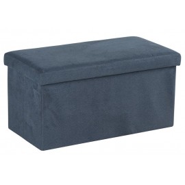 Banc coffre tissu anthracite - Malta Casita