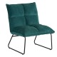 Fauteuil tissu bleu - Calgary Casita Sofacasa