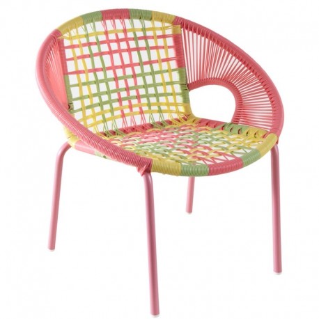 Fauteuil enfant métal couleur - Aubry Gaspard