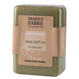 Savonnette à l'huile d'olive non parfumée - Marius Fabre