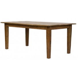 Table rectangulaire manguier massif naturel - Jeanne