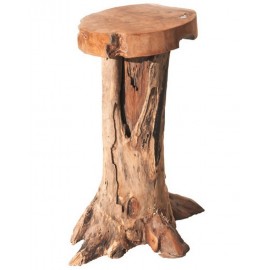 Tabouret haut racine de teck - Ranch Farmer de Casita