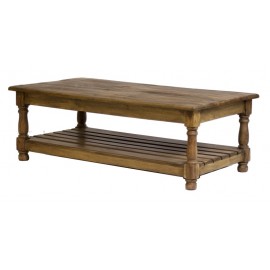 table basse tradition GM manguier massif naturel - Jeanne