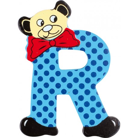 Lettre ours décorative "R" par Legler