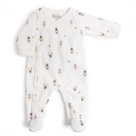 Pyjama 1M velours motif personnage - Moulin Roty