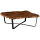 Table basse carrée teck massif recyclé - Palaos Casita