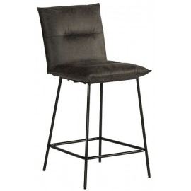 Tabouret de bar gris foncé - Casita