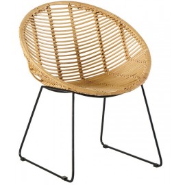 Fauteuil rotin Jawit - Mona Casita