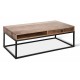 Table basse Bali en bois massif exotique