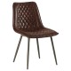 Chaise polyester couleur café - Morgan Casita