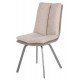 Chaise Vallauris bi-ton marron et beige