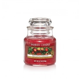 PETITE JARRE RED APPLE WREATH - Couronne de pommes YANKEE CANDLE
