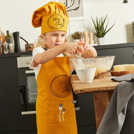 Tablier et toque enfant Chef Curry - Nydel