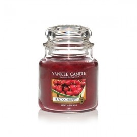 MOYENNE JARRE BLACK CHERRY (cerise griotte) YANKEE CANDLE