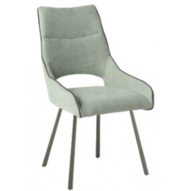 Chaise Océane tissu vert