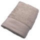 Serviette de bain teinte sable 50x70cm Coton Bio - Nydel