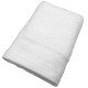 Serviette bain blanche 50x70cm Coton Bio 700gr/m² - Nydel