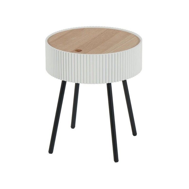 Table Basse Ronde Coffre