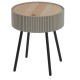 Petite table ronde coffre couleur taupe – Wally Casita