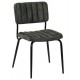 Chaise tissu anthracite - Lia Casita