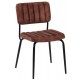 Chaise tissu choco - Lia Casita