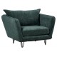 Fauteuil microfibre gris - Hasting Casita