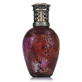 Lampe à parfum mosaïque rouge - Ashleigh Burwood