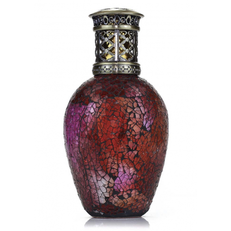 Lampe à parfum mosaïque rouge - Ashleigh Burwood