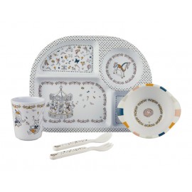 Premier coffret repas plateau Petit Carrousel - Mathilde M.