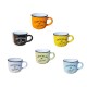 Tasse inscription "CHOCOLAT" couleur jaune - Antic Line