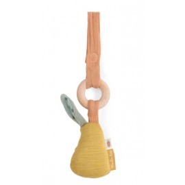 Hochet anneau bois Poire - Moulin Roty