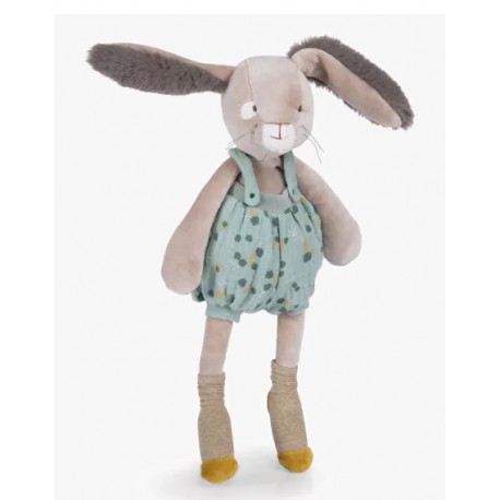 Peluche Lapin sauge - Moulin Roty