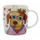 Mug chien en porcelaine humoristique - Smile Style