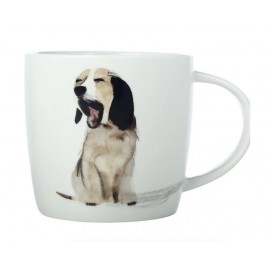 Mug porcelaine chien bailleur - Féline