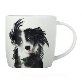Mug porcelaine chien fripon - Féline