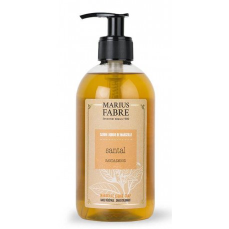 Savon liquide de Marseille Santal 400ml - Marius Fabre