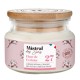 Bougie artisanale Fleur de cerisier 150gr -Mistral des sens