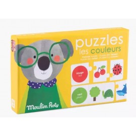 Puzzles les couleurs - Les Popipop Moulin Roty