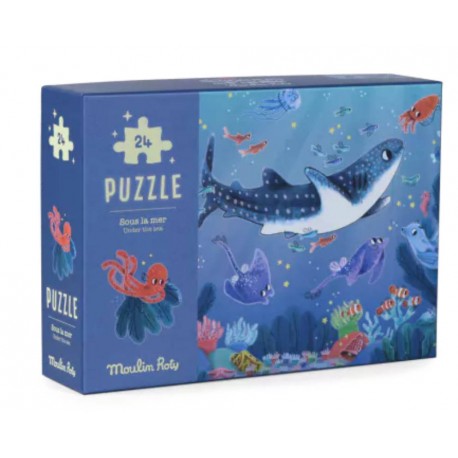 Puzzle Sous la mer - Les Aventures de Paulie Moulin Roty