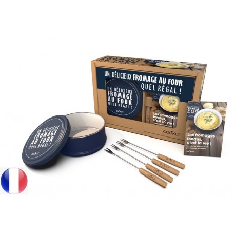 Coffret cadeau cuiseur fromage au four 4 couleurs - Cookut